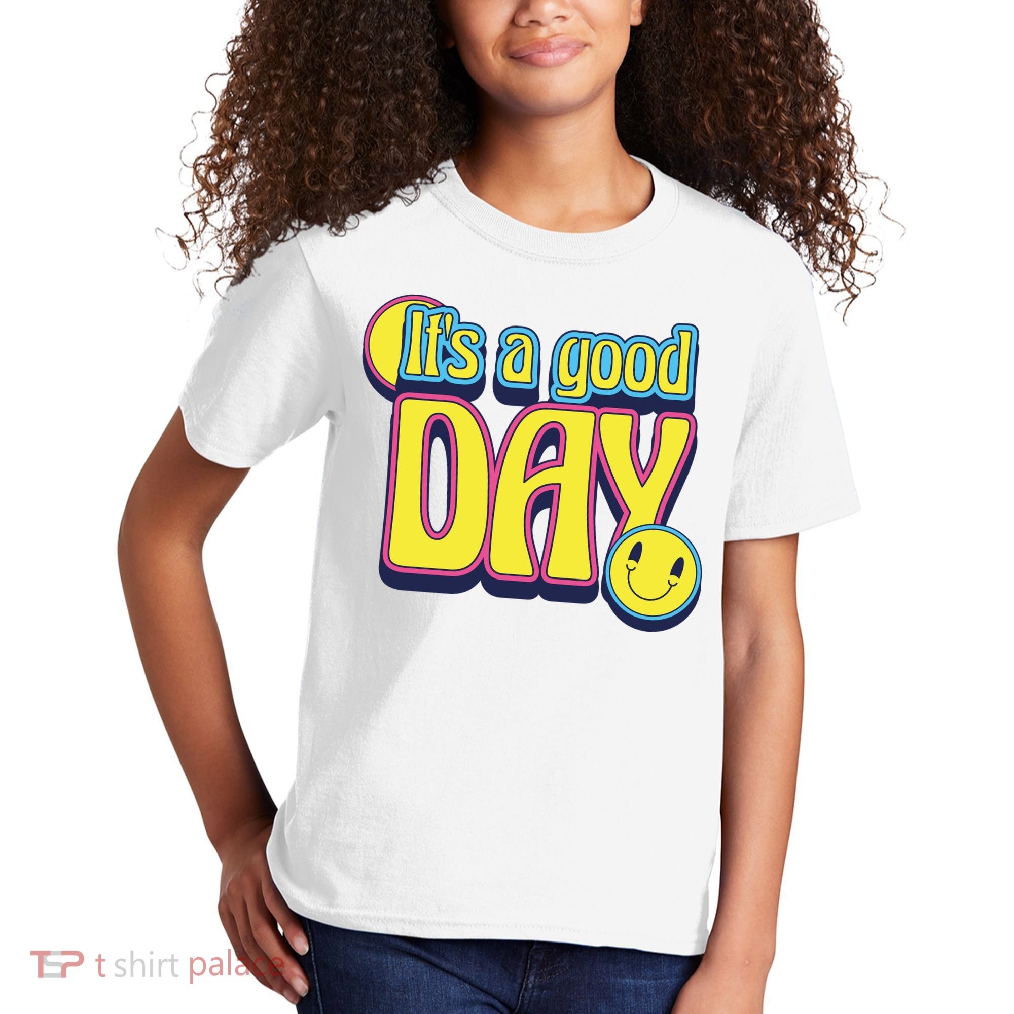 It's A Good Day Retro Positive Happy Kids T-Shirt