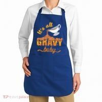 It's All Gravy Baby Funny Thanksgiving Dinner Gravy Boat Cute Gift Apron thumb 2