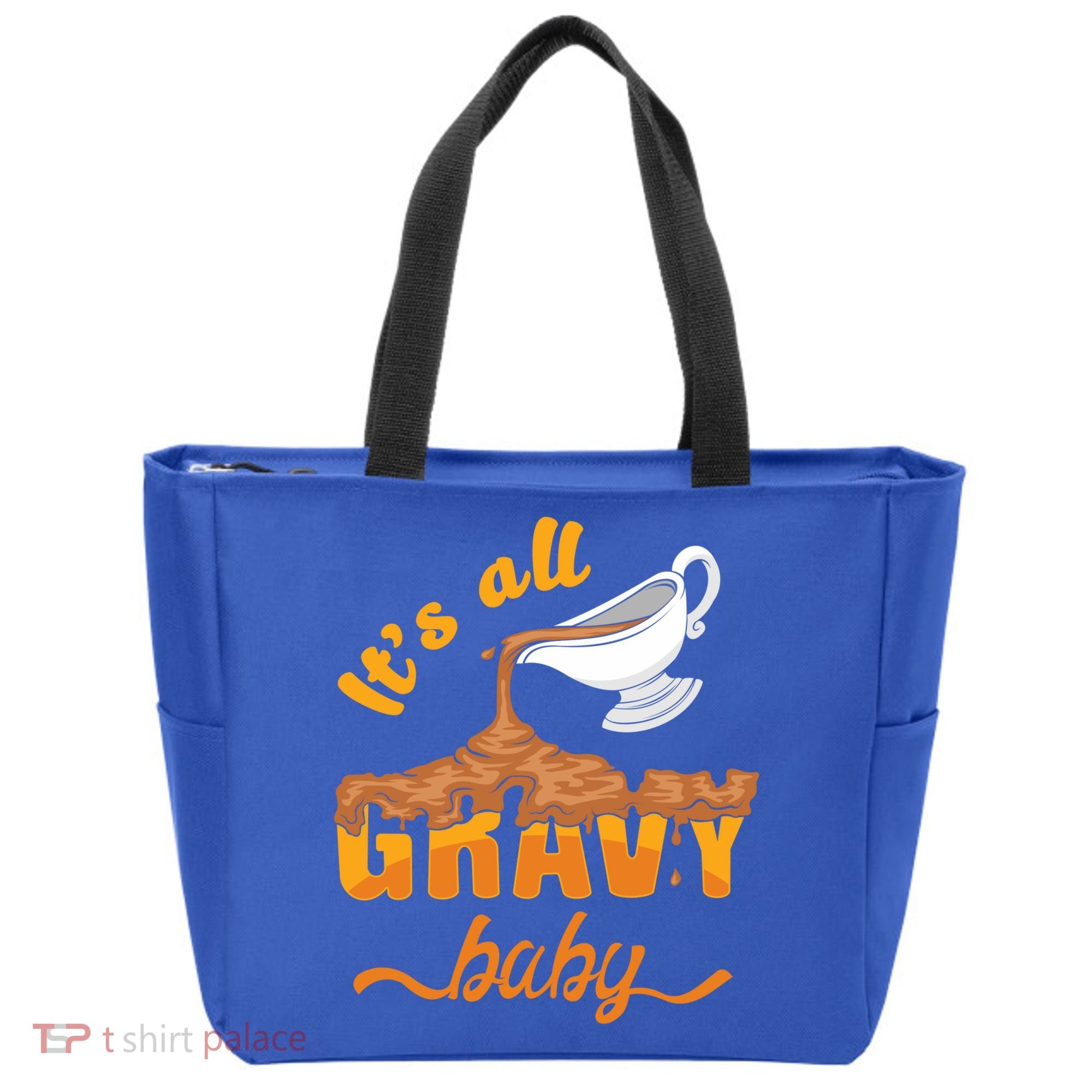 It's All Gravy Baby Funny Thanksgiving Dinner Gravy Boat Cute Gift Tote Bag