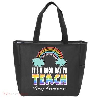 Its A Good Day TO Teach Tiny Humans Rainbow Tote Bag