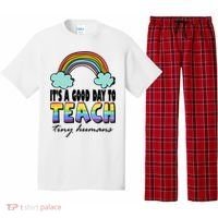 Its A Good Day TO Teach Tiny Humans Rainbow Pajama Set thumb 0