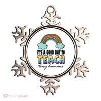Its A Good Day TO Teach Tiny Humans Rainbow Ornament thumb 0