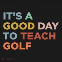 ItS A Good Day To Teach Golf Coach Cute Gift USA-Made Doggie Bandana thumb 2