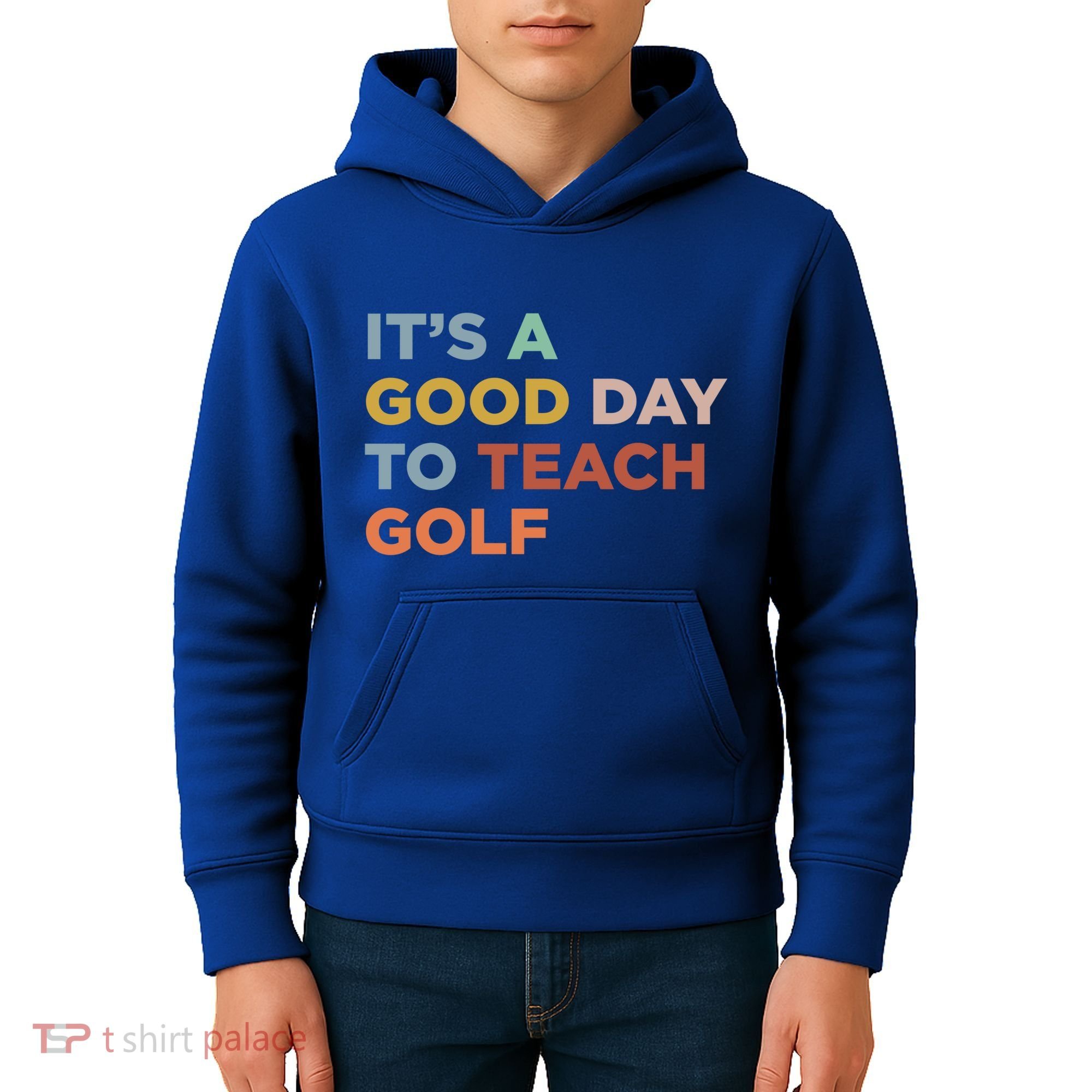 ItS A Good Day To Teach Golf Coach Cute Gift Kids Hoodie