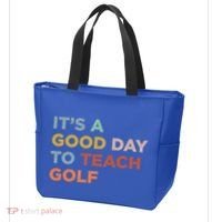 ItS A Good Day To Teach Golf Coach Cute Gift Tote Bag thumb 3