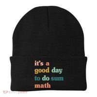 It’s A Good Day To Do Sum Math funny mathTeacher Beanie thumb 0