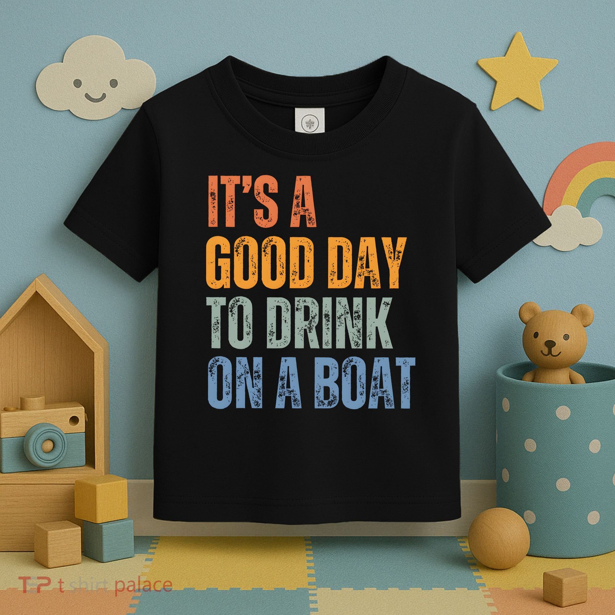 ItS A Good Day To Drink On A Boat Toddler T-Shirt