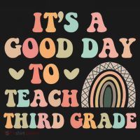 Its A Good Day To Teach Third Grade 3rd Grade Teacher Long Sleeve Shirt thumb 2