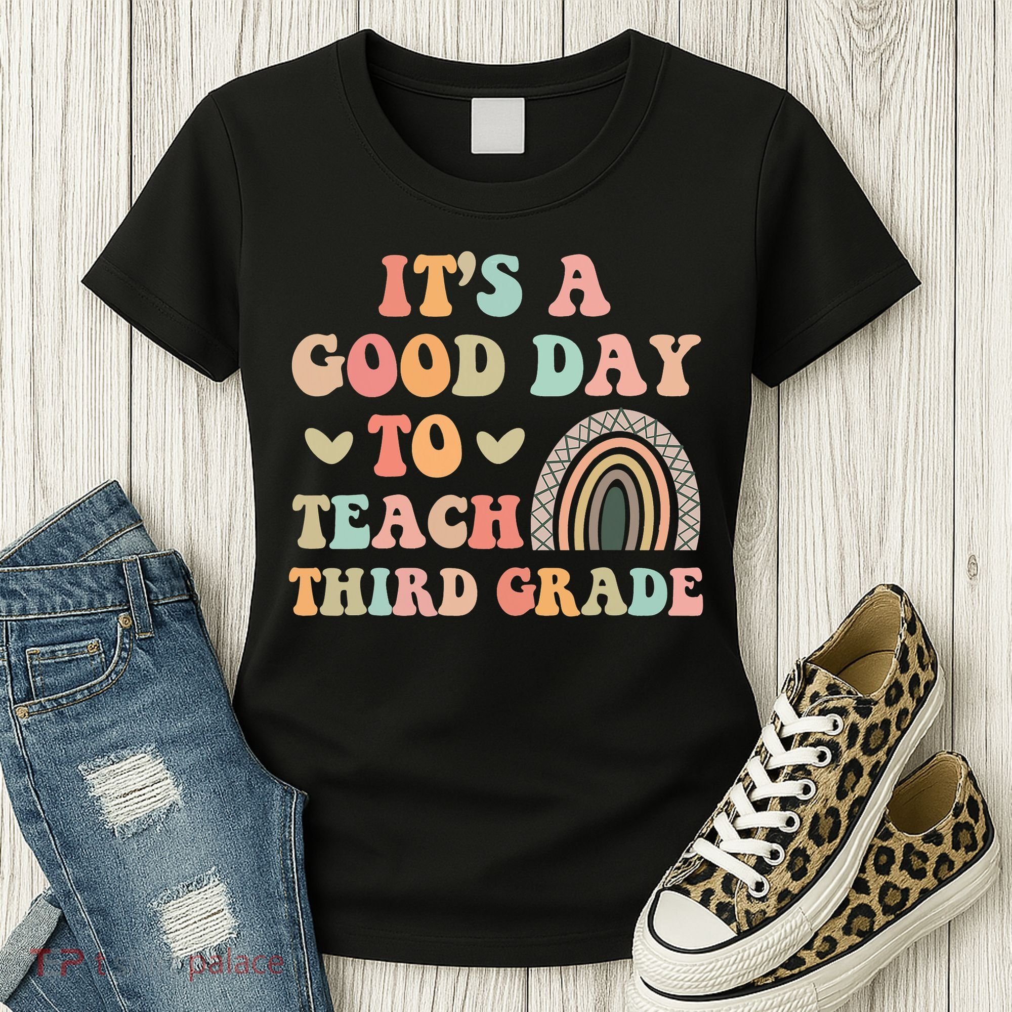 Its A Good Day To Teach Third Grade 3rd Grade Teacher Women's T-Shirt