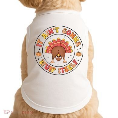 Its Ain’T Gonna Stuff Itself Turkey Thanksgiving Doggie Tank