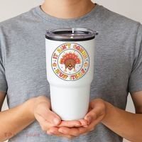 Its Ain’T Gonna Stuff Itself Turkey Thanksgiving Tumbler thumb 2