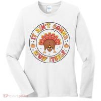 Its Ain’T Gonna Stuff Itself Turkey Thanksgiving Women's Long Sleeve Shirt thumb 0