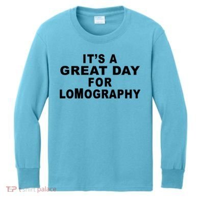 It's A Great Day For Lomography Kids Long Sleeve Shirt