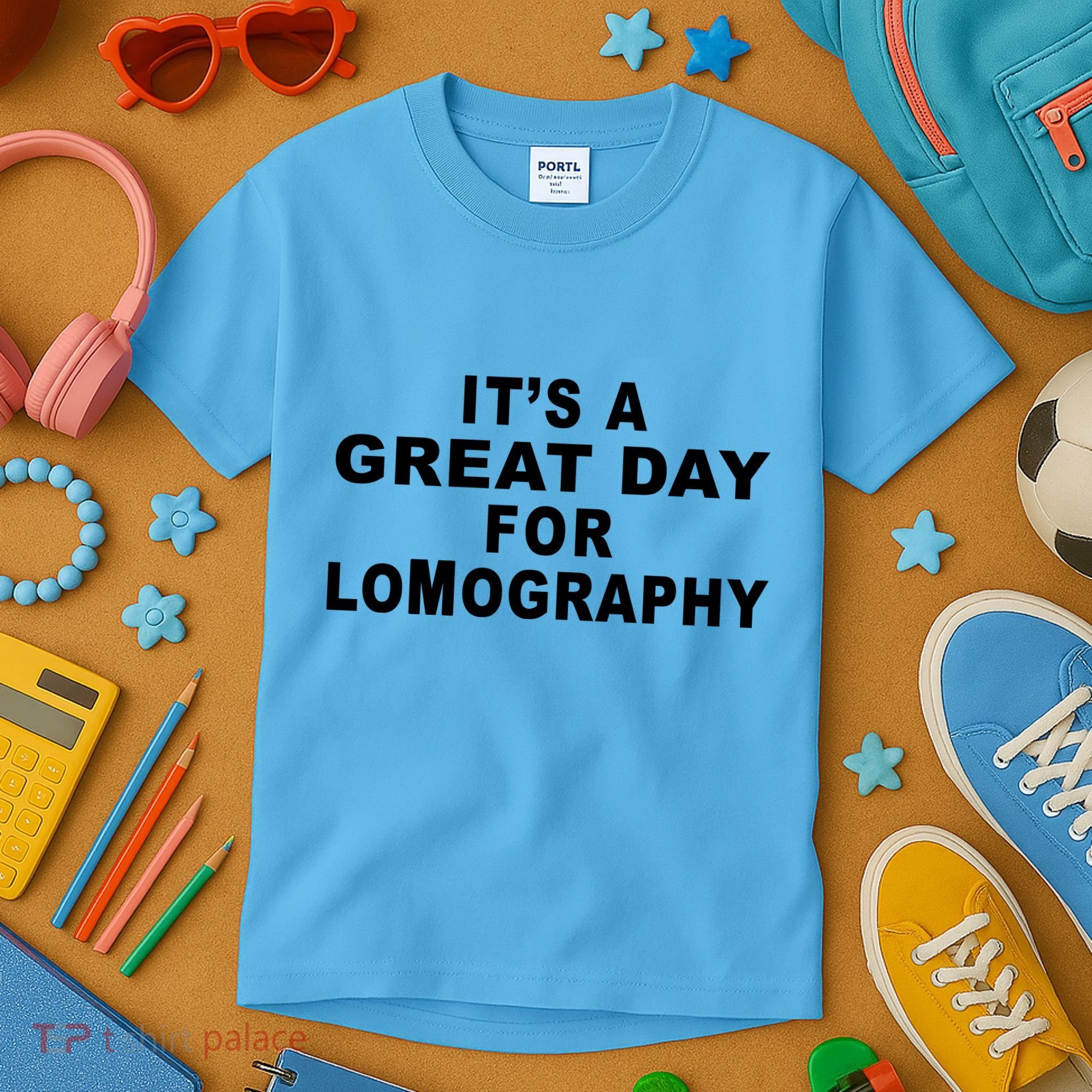 It's A Great Day For Lomography Kids T-Shirt