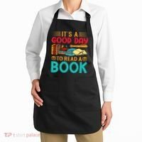 Its A Good Day To Read Book Funny Library Reading Lovers Apron thumb 2
