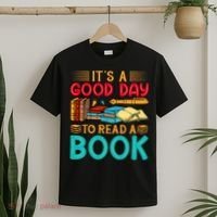 Its A Good Day To Read Book Funny Library Reading Lovers T-Shirt thumb 2