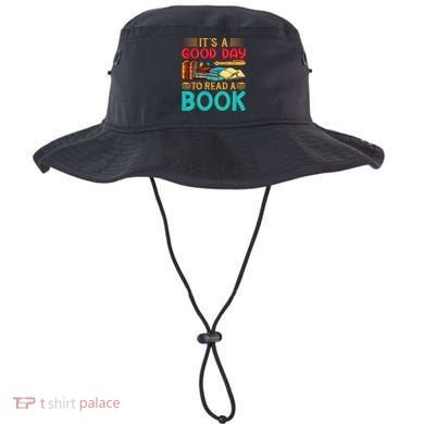 Its A Good Day To Read Book Funny Library Reading Lovers Bucket Hat