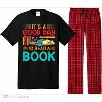 Its A Good Day To Read Book Funny Library Reading Lovers Pajama Set thumb 0