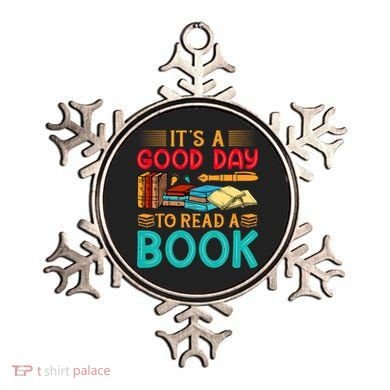 Its A Good Day To Read Book Funny Library Reading Lovers Ornament