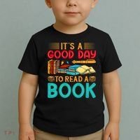 Its A Good Day To Read Book Funny Library Reading Lovers Toddler T-Shirt thumb 2