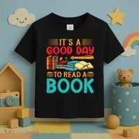 Its A Good Day To Read Book Funny Library Reading Lovers Toddler T-Shirt thumb 3