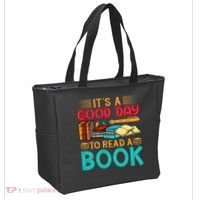 Its A Good Day To Read Book Funny Library Reading Lovers Tote Bag thumb 2
