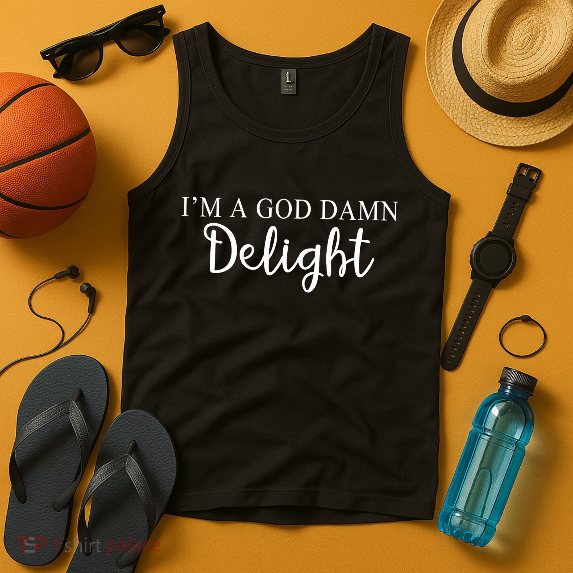 Im A God Damn Delight Tank Top
