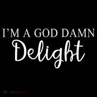 Im A God Damn Delight Kids T-Shirt thumb 4