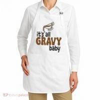 Its All Gravy Baby Funny Thanksgiving Apron thumb 2
