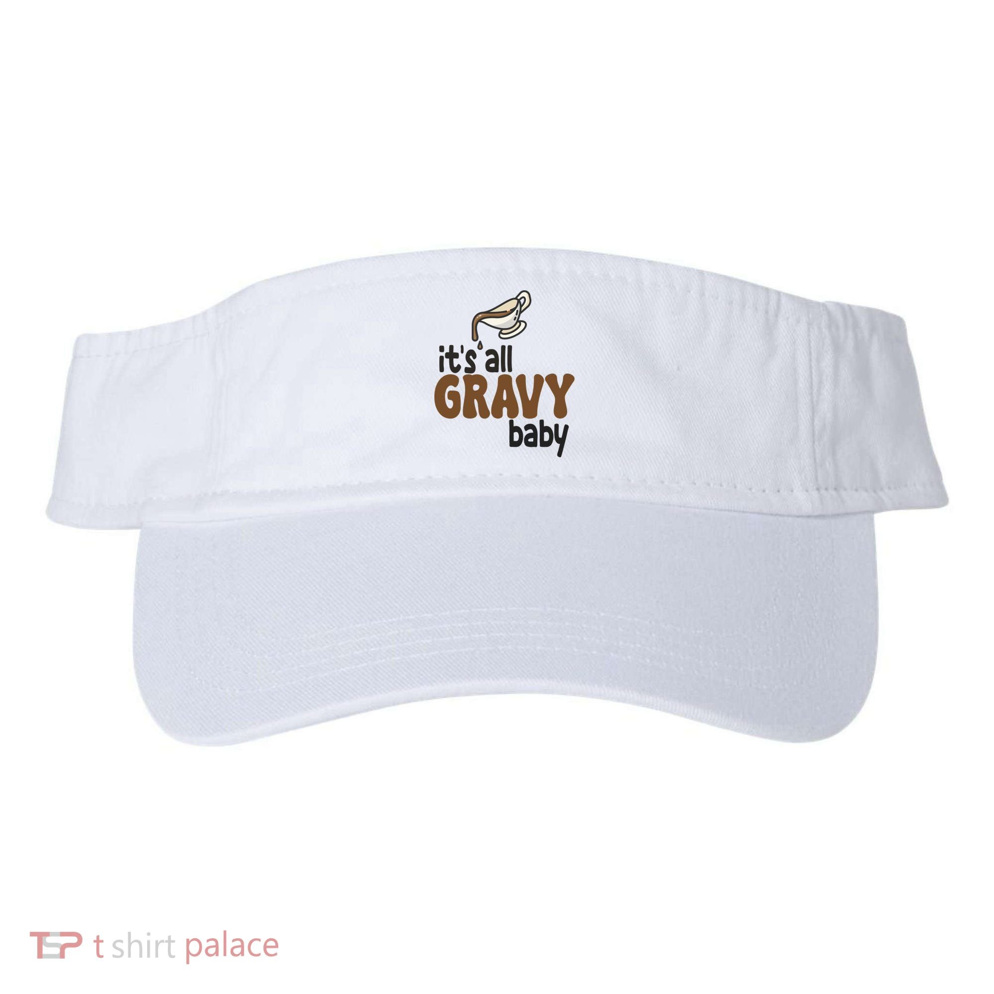 Its All Gravy Baby Funny Thanksgiving Visor