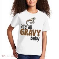 Its All Gravy Baby Funny Thanksgiving Kids T-Shirt thumb 2