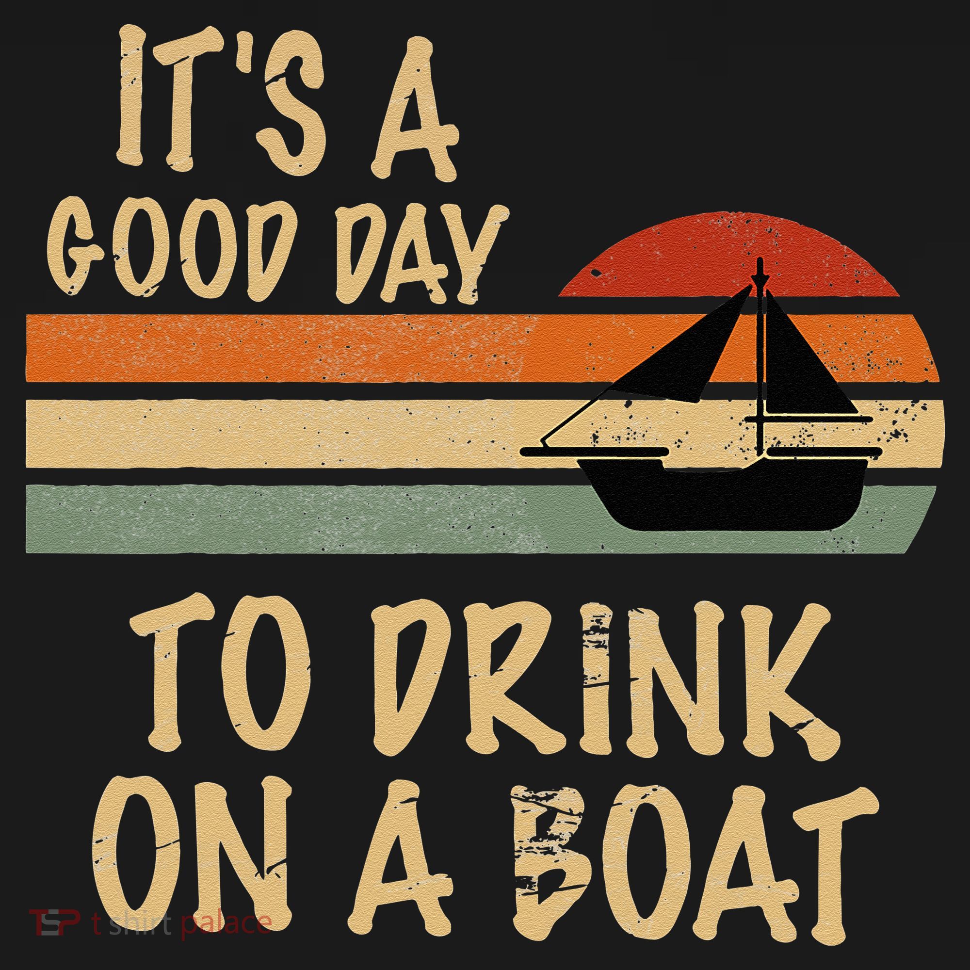 Its A Good Day To Drink On A Boat Funny Boating Women's Tank Top