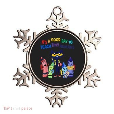 Its A Good Day To Teach Tiny Humans Cat Teacher Lover Ornament