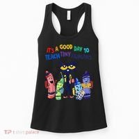 Its A Good Day To Teach Tiny Humans Cat Teacher Lover Women's Tank Top thumb 0
