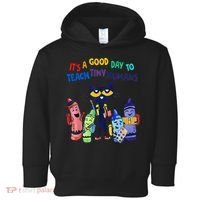Its A Good Day To Teach Tiny Humans Cat Teacher Lover Toddler Hoodie thumb 0