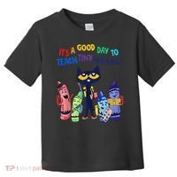 Its A Good Day To Teach Tiny Humans Cat Teacher Lover Toddler T-Shirt thumb 0