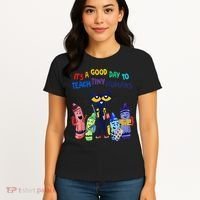 Its A Good Day To Teach Tiny Humans Cat Teacher Lover Women's T-Shirt thumb 4