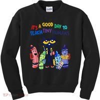 Its A Good Day To Teach Tiny Humans Cat Teacher Lover Kids Sweatshirt thumb 0