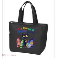 Its A Good Day To Teach Tiny Humans Cat Teacher Lover Tote Bag thumb 3