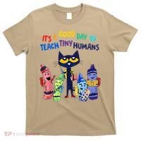 Its A Good Day To Teach Tiny Humans Cat Teacher Lover T-Shirt thumb 0