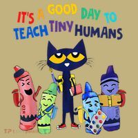 Its A Good Day To Teach Tiny Humans Cat Teacher Lover Mousepad thumb 1
