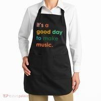 It's A Good Day To Make Music Apron thumb 2