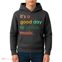 It's A Good Day To Make Music Kids Hoodie thumb 4