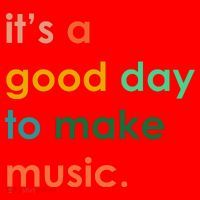 It's A Good Day To Make Music Santa Hat thumb 1