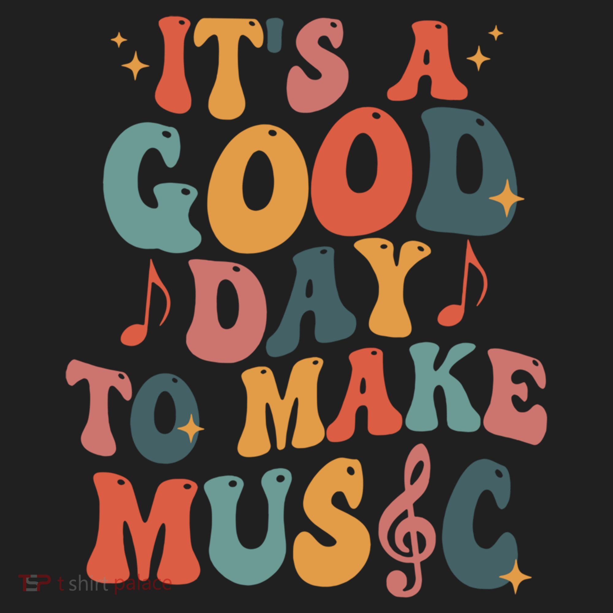 ItS A Good Day To Make Music Music Teacher Music Lover Gift Beanie