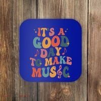 ItS A Good Day To Make Music Music Teacher Music Lover Gift Coaster thumb 0
