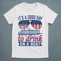 It´s A Good Day To Drink On A Boat Captain Life Is Better T-Shirt thumb 5
