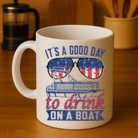 It´s A Good Day To Drink On A Boat Captain Life Is Better Coffee Mug thumb 4