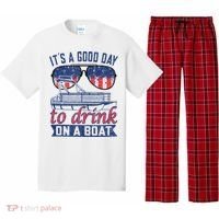 It´s A Good Day To Drink On A Boat Captain Life Is Better Pajama Set thumb 0