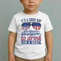 It´s A Good Day To Drink On A Boat Captain Life Is Better Toddler T-Shirt thumb 2